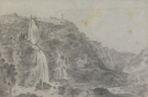 Le cascate di Tivoli da Richard Wilson